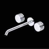 Rohl - AmahleE Wall Mount Tub Filler Trim With C-Spout - Polished Chrome