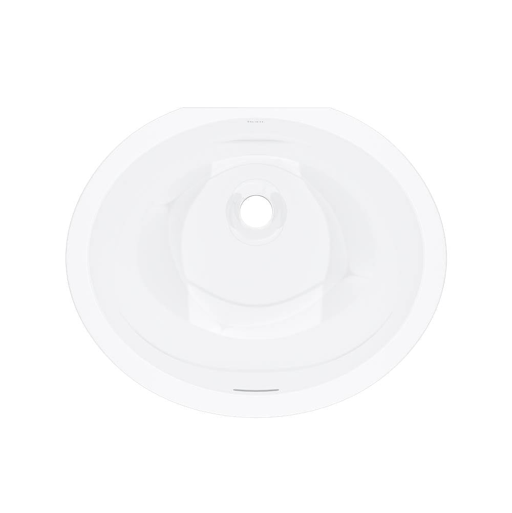 Rohl - EireneE 19'' x 16'' Undermount Oval Lavatory Sink - White (WH)