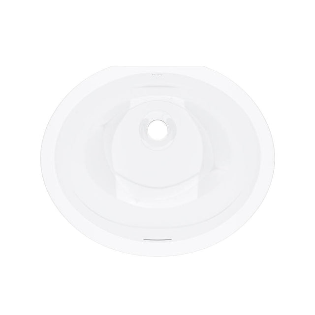Rohl - EireneE 19'' x 16'' Undermount Oval Lavatory Sink - White (WH)