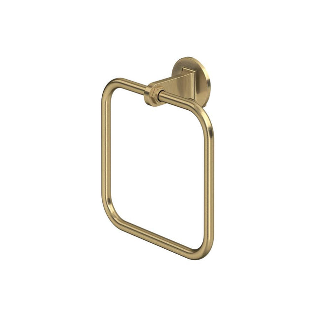 Rohl - ModelleE Towel Ring - Antique Gold