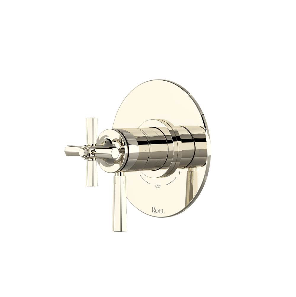 Rohl - ModelleE 1/2'' Therm & Pressure Balance Trim With 2 Functions - Polished Nickel