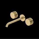 Rohl - AmahleE Wall Mount Lavatory Faucet Trim - Antique Gold