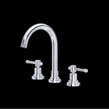 Rohl - CampoE Widespread Lavatory Faucet With C-Spout - Polished Chrome