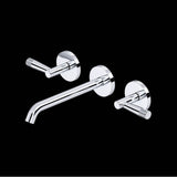 Rohl - AmahleE Wall Mount Lavatory Faucet Trim - Polished Chrome