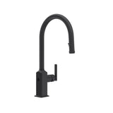 Rohl - ApothecaryE Pull-Down Touchless Kitchen Faucet - Matte Black