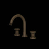 Rohl - CampoE Widespread Lavatory Faucet With C-Spout - Tuscan Brass