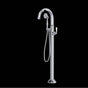 Rohl - Palladian Single Hole Floor Mount Tub Filler Trim - Polished Chrome