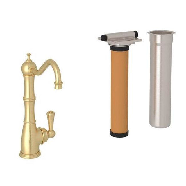 Rohl - EdwardianE Filter Kitchen Faucet Kit - Satin English Gold