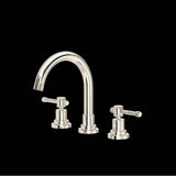 Rohl - CampoE Widespread Lavatory Faucet With C-Spout - Polished Nickel