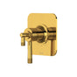 Rohl - Graceline 1/2'' Therm & Pressure Balance Trim With 3 Functions - Unlacquered Brass