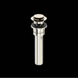 Rohl - Lavatory Push Drain With Overflow - Polished Nickel