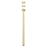 Rohl - 24'' Ceiling Mount Shower Arm - Antique Gold