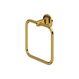 Rohl - ModelleE Towel Ring - Unlacquered Brass