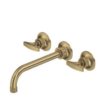 Rohl - Graceline Wall Mount Tub Filler Trim - Antique Gold