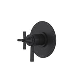 Rohl - ModelleE 1/2'' Therm & Pressure Balance Trim With 2 Functions - Matte Black
