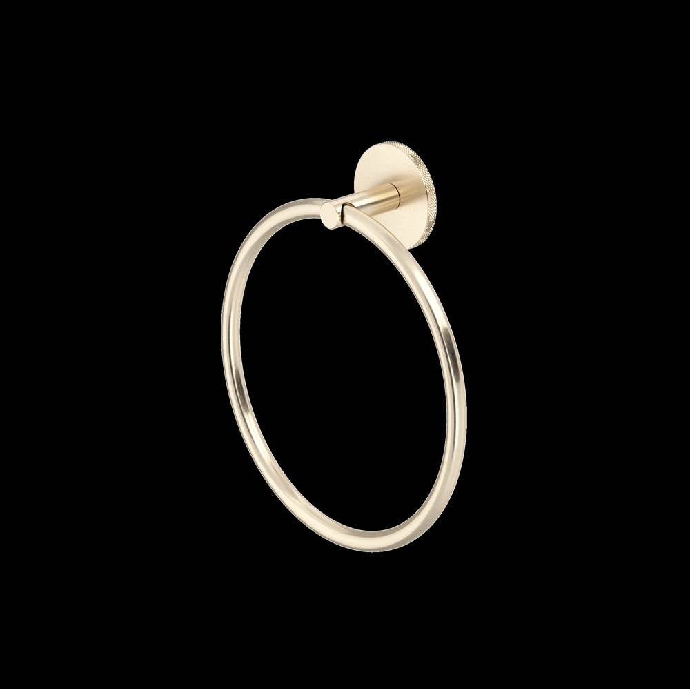Rohl - AmahleE Towel Ring - Satin Nickel