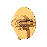 Rohl - ArmstrongE 1/2'' Therm & Pressure Balance Trim With 3 Functions - English Gold