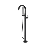 Rohl - ModelleE Single Hole Floor Mount Tub Filler Trim - Matte Black