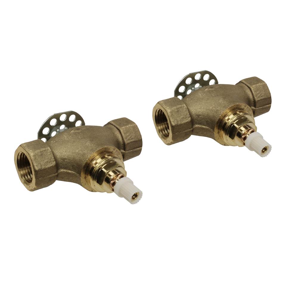 Rohl - 1/2'' Valve Roughs For Wall Mount Lever Set - Unfinished