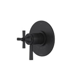 Rohl - ModelleE 1/2'' Therm & Pressure Balance Trim With 3 Functions - Matte Black