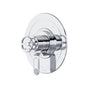 Rohl - ArmstrongE 1/2'' Therm & Pressure Balance Trim With 3 Functions - Polished Chrome