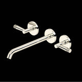 Rohl - AmahleE Wall Mount Tub Filler Trim With C-Spout - Polished Nickel