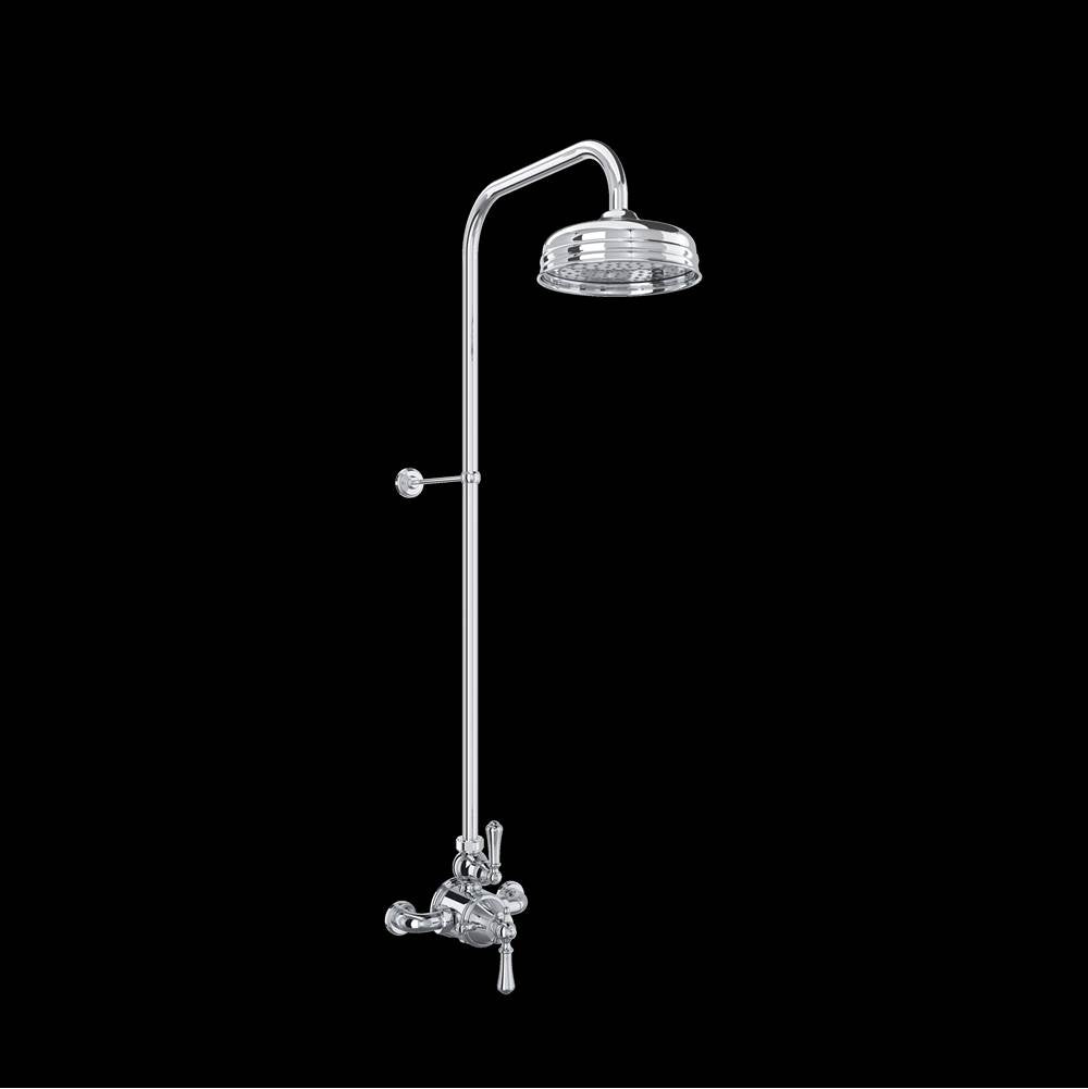 Rohl - Georgian EraE 3/4'' Exposed Wall Mount Thermostatic Shower System - Polished Chrome