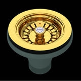 Rohl - Basket Strainer - Unlacquered Brass