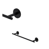 Rohl - AmahleE 18'' Towel Bar - Matte Black