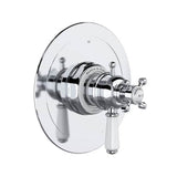 Rohl - EdwardianE 1/2'' Therm & Pressure Balance Trim With 3 Functions - Polished Chrome