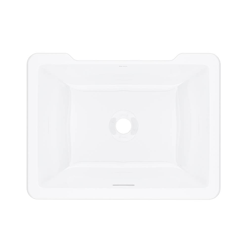 Rohl - EireneE 20'' x 15'' Undermount Rectangular Lavatory Sink - White (WH)
