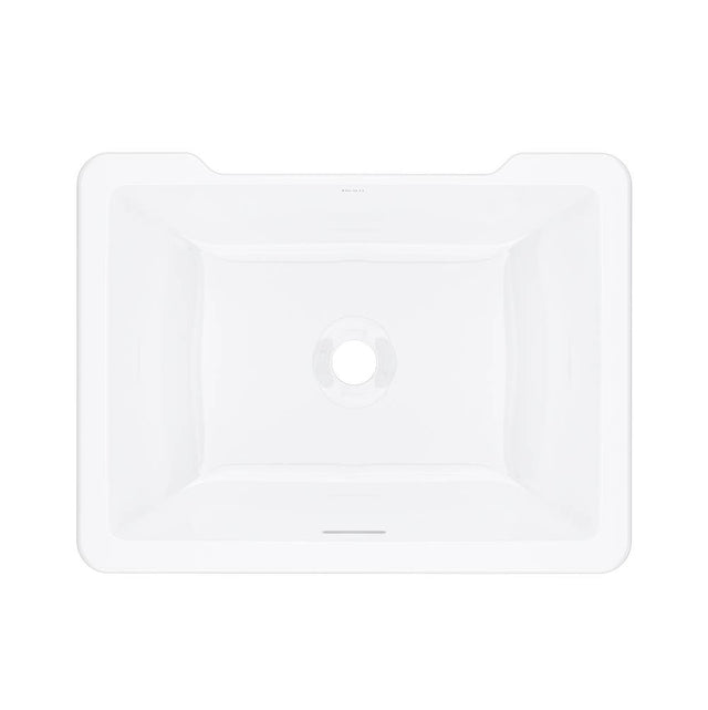 Rohl - EireneE 20'' x 15'' Undermount Rectangular Lavatory Sink - White (WH)