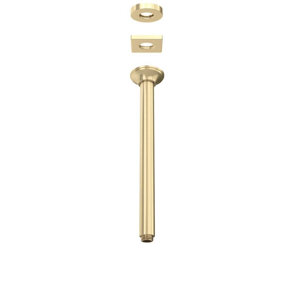 Rohl - 13'' Ceiling Mount Shower Arm - Antique Gold