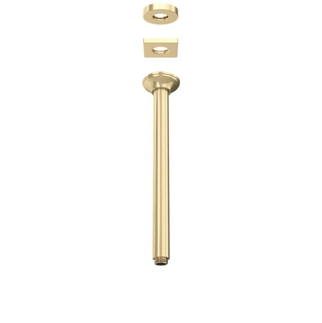 Rohl - 13'' Ceiling Mount Shower Arm - Antique Gold
