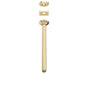 Rohl - 13'' Ceiling Mount Shower Arm - Antique Gold