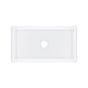 Rohl - ShakerE 33'' Single Bowl Undermount Fireclay Kitchen Sink - White (WH)