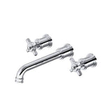 Rohl - ArmstrongE Wall Mount Lavatory Faucet Trim - Polished Chrome