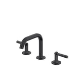 Rohl - ModelleE Widespread Lavatory Faucet With U-Spout - Matte Black