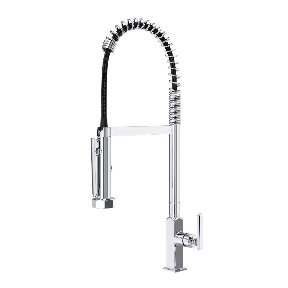 Rohl - ApothecaryE Pre-Rinse Infinite Control Pull-Down Faucet - Polished Chrome