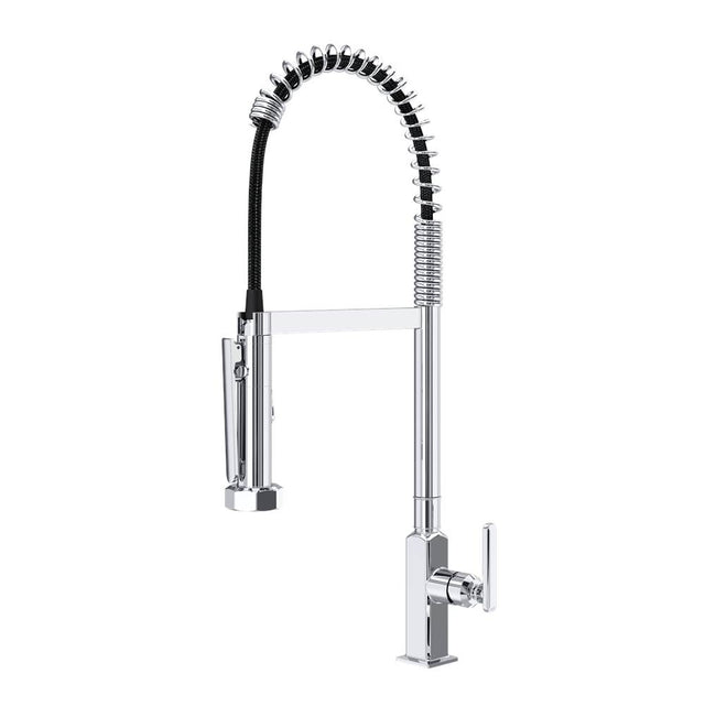 Rohl - ApothecaryE Pre-Rinse Infinite Control Pull-Down Faucet - Polished Chrome