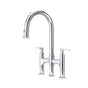 Rohl - SouthbankE Pull-Down Bridge Kitchen Faucet - Polished Chrome