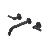 Rohl - ModelleE Wall Mount Lavatory Faucet Trim - Matte Black