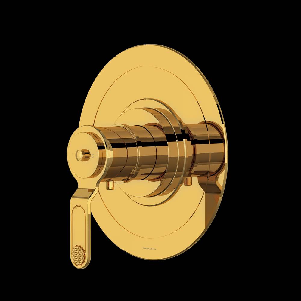 Rohl - ArmstrongE 3/4'' Thermostatic Trim Without Volume Control - Unlacquered Brass