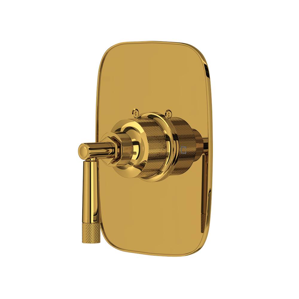 Rohl - Graceline 3/4'' Thermostatic Trim Without Volume Control - Unlacquered Brass
