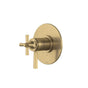 Rohl - ModelleE 1/2'' Therm & Pressure Balance Trim With 3 Functions - Antique Gold
