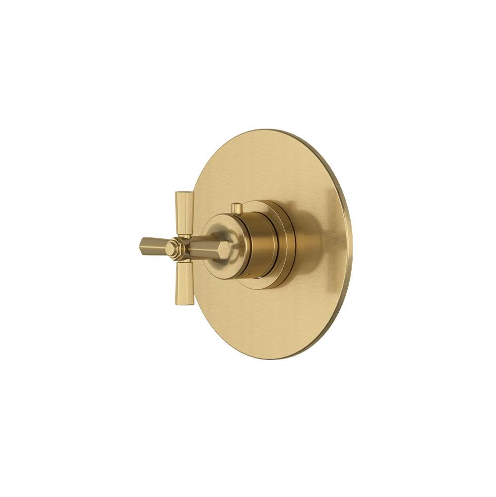 Rohl - ModelleE 3/4'' Thermostatic Trim Without Volume Control - Antique Gold