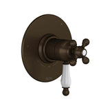 Rohl - ArcanaE 1/2'' Therm & Pressure Balance Trim With 5 Functions - Tuscan Brass