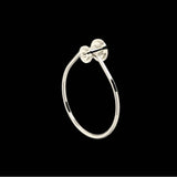 Rohl - ArmstrongE Towel Ring - Polished Nickel