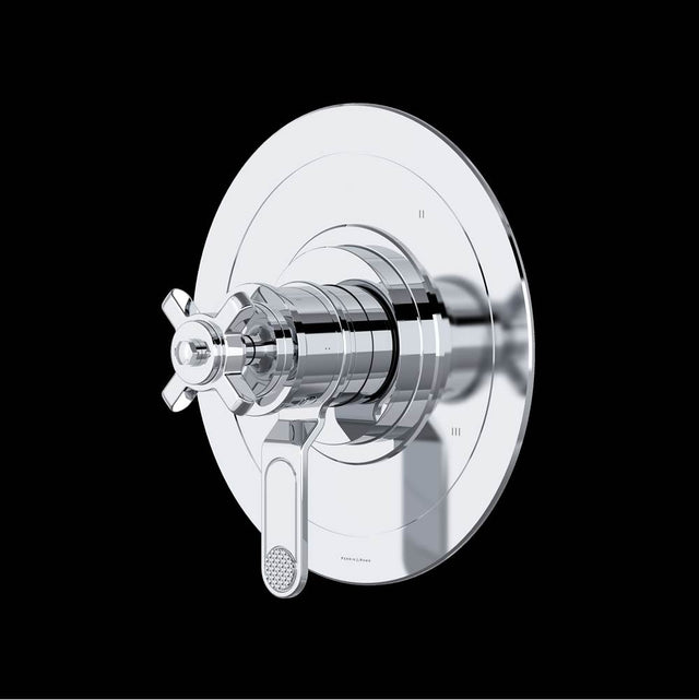 Rohl - ArmstrongE 1/2'' Therm & Pressure Balance Trim With 5 Functions - Polished Chrome
