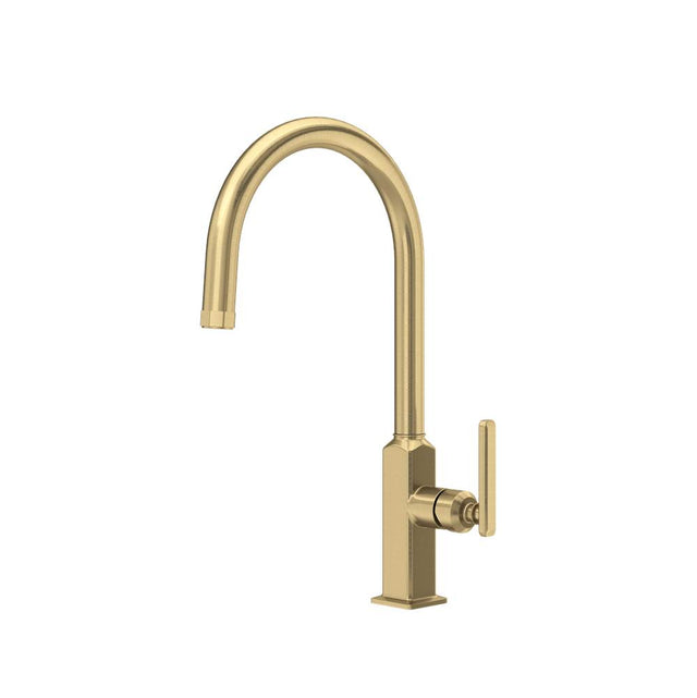 Rohl - ApothecaryE Bar/Food Prep Kitchen Faucet - Antique Gold